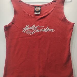 Harley-Davidson Red Tank Top
